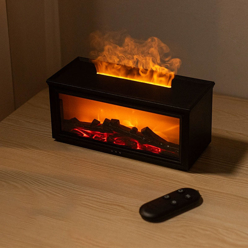 Luftbefeuchter mit Vintage-Kamin