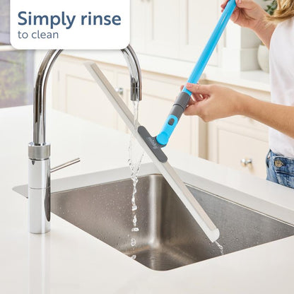 🧼SCHLUSSVERKAUF: 💥2 zum Preis von 1 – Nur 14,99 €! 🔥🔥Minky Flexi Edge Sweeper: geeignet für alle Oberflächen wie Böden, Teppiche und Fenste