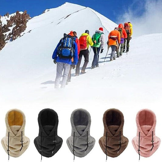 Warme Plüsch-Fahrradhaube / Winter-Outdoor-Mütze, winddichte Sportmütze