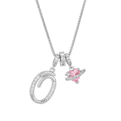 💖Letzter Tag 50 % Rabatt✨3-lagige Anhänger-Halsketten mit Initialen A-Z