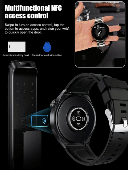 🔥【24-Stunden-Gesundheitscheck】Steel Band Watch4 Pro⌚Mount Sinai Hospital Arzt empfohlen