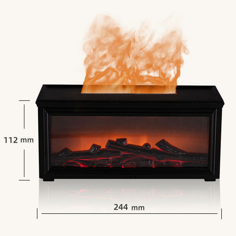Luftbefeuchter mit Vintage-Kamin