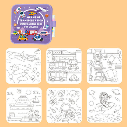 🌈 Ruhiges Wassermalbuch für Kinder 🌈