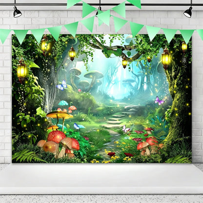 🌲🌸 Verwandle deinen Garten in einen Zauberwald – ein Banner, unendliche Schönheit! ✨