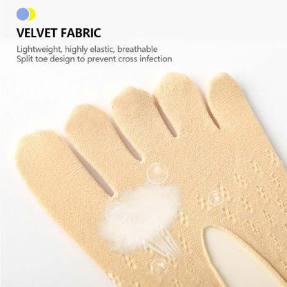 Atmungsaktive Samtsocken (5 Stück)