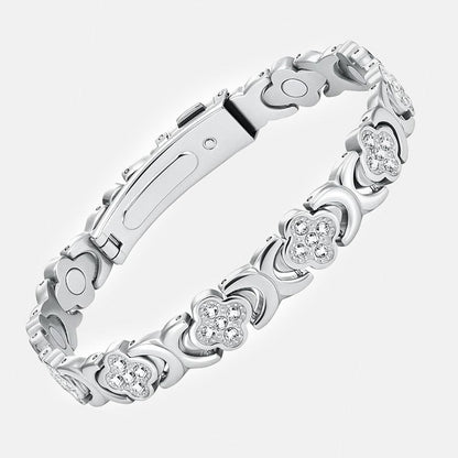 Magnetisches Vierblättriges Kleeblattarmbandds