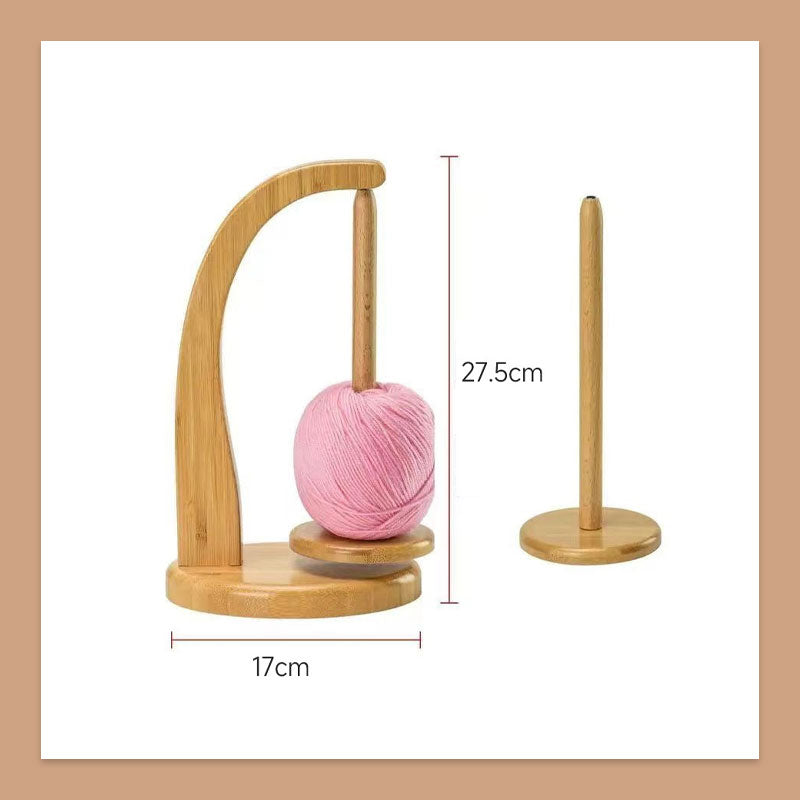 Garnrollenständer aus Holz