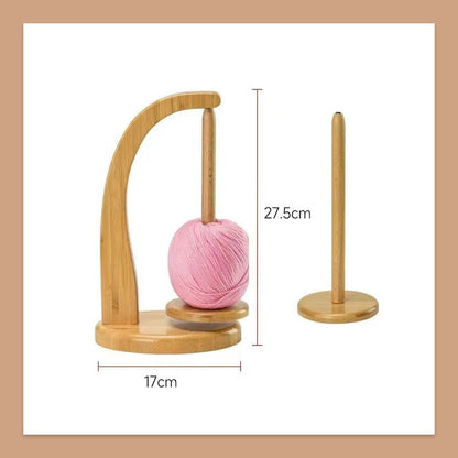 Garnrollenständer aus Holz