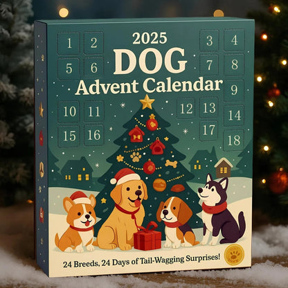 🔥Letzter Tag 49 % RABATT - Hunde-Adventskalender 2025🎄