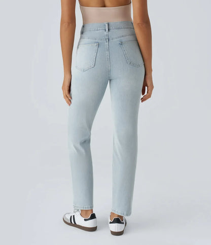 Lotte | Elastische und bequeme Hose mit hoher Taille