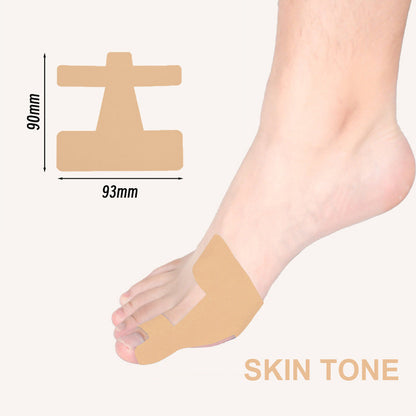Vorgeschnittenes Kinesiologie-Tape zur Korrektur von Ballenzehen