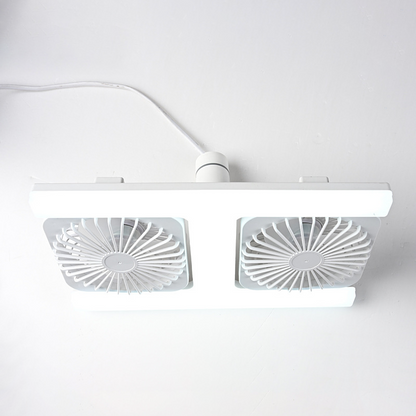 💡 NUR FÜR BEGRENZTE ZEIT: 50 % RABATT! ✨ 2-in-1-LED-Deckenventilator mit Beleuchtung – doppelte Kühlwirkung, extrem hell, werkzeuglose Montage 🌀