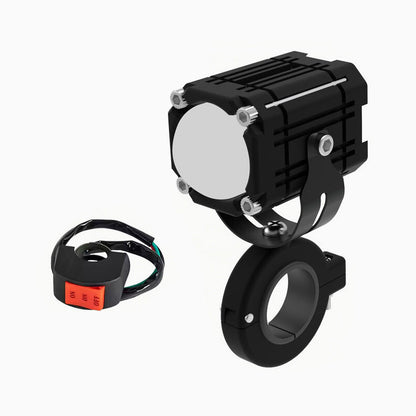 LED Devil Eye Zusatzscheinwerfer Für Motorrad Mit Fern- Und Abblendlicht