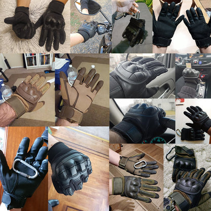 ⏰LAST DAY PROMOTION SAVE 49%🔥Taktische Vollfingerhandschuhe mit weichem Knöchelschutz