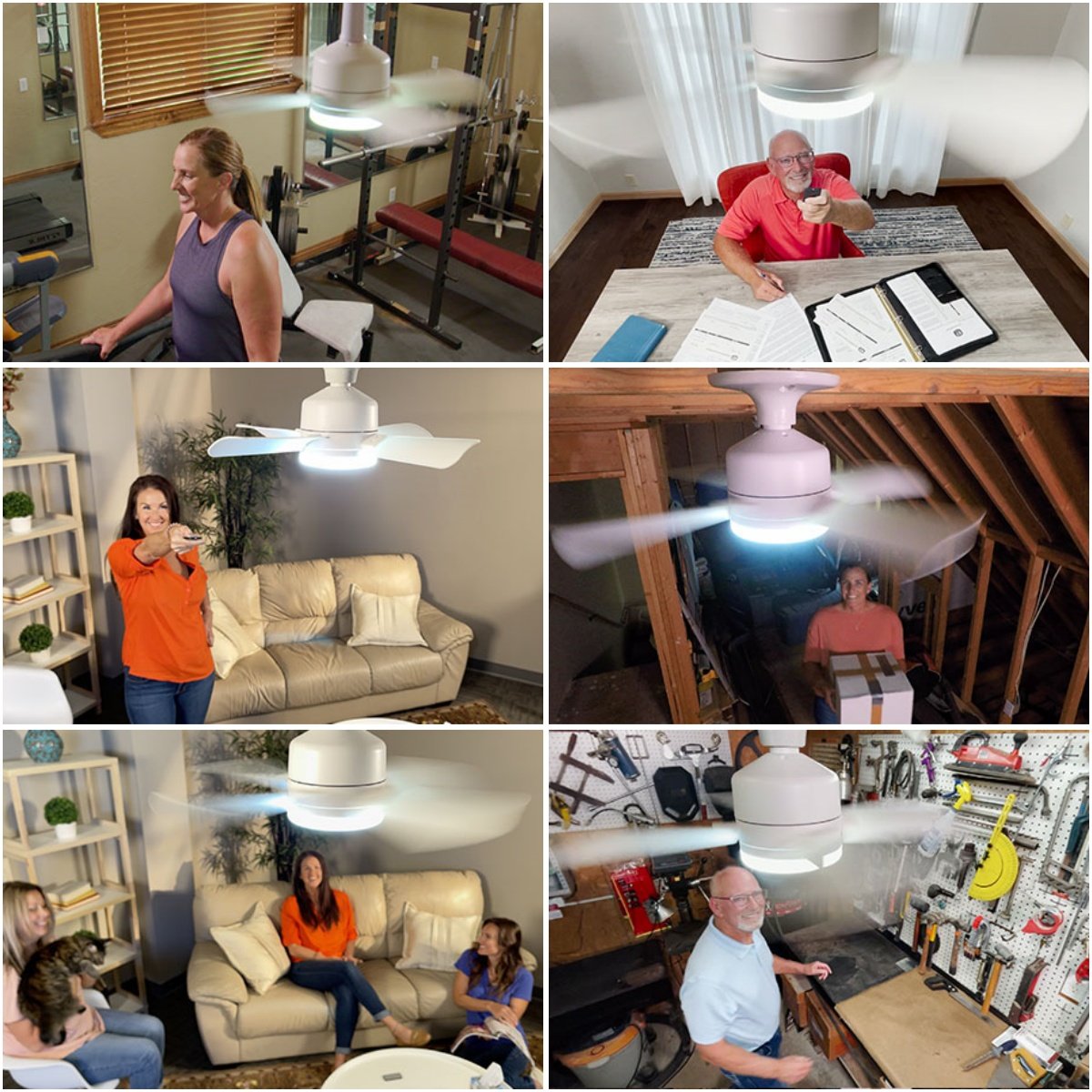 ⏳SOMMER-SCHLUSSVERKAUF 60 % RABATT🔥40-W-LED-Deckenventilator mit Beleuchtung – 20,5 Zoll, extrem leise, mit Fernbedienung 🎯 | E27 + KOSTENLOSER B22-Adapter 🔌 | Für Schlafzimmer 😴, Küche 👩‍🍳 und Garage 🛠️