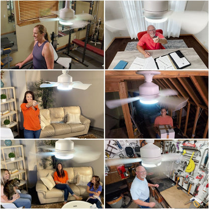 ⏳SOMMER-SCHLUSSVERKAUF 60 % RABATT🔥40-W-LED-Deckenventilator mit Beleuchtung – 20,5 Zoll, extrem leise, mit Fernbedienung 🎯 | E27 + KOSTENLOSER B22-Adapter 🔌 | Für Schlafzimmer 😴, Küche 👩‍🍳 und Garage 🛠️