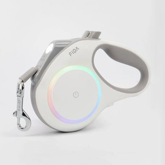 LED-beleuchtete, einziehbare Hundeleine
