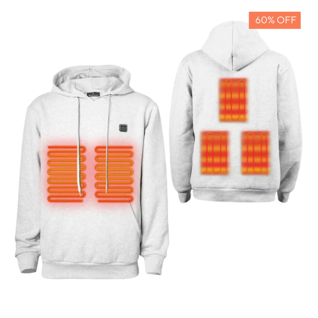 🧥🔥 USB Beheizter Hoodie – Wärme trifft Stil! ❄️✨