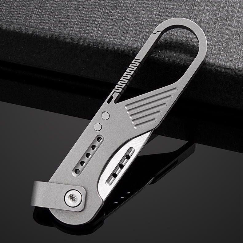 TYIIPLUS™ Schlüsselanhänger-Messer aus Titanlegierung