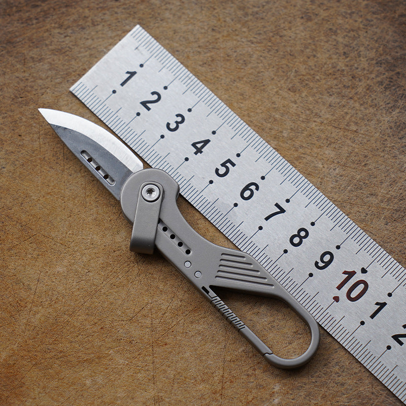 TYIIPLUS™ Schlüsselanhänger-Messer aus Titanlegierung