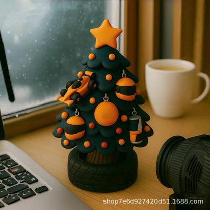 🎄🏎️ Mini-Weihnachtsbaum im F1-Team-Design