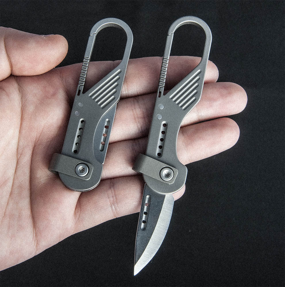 TYIIPLUS™ Schlüsselanhänger-Messer aus Titanlegierung