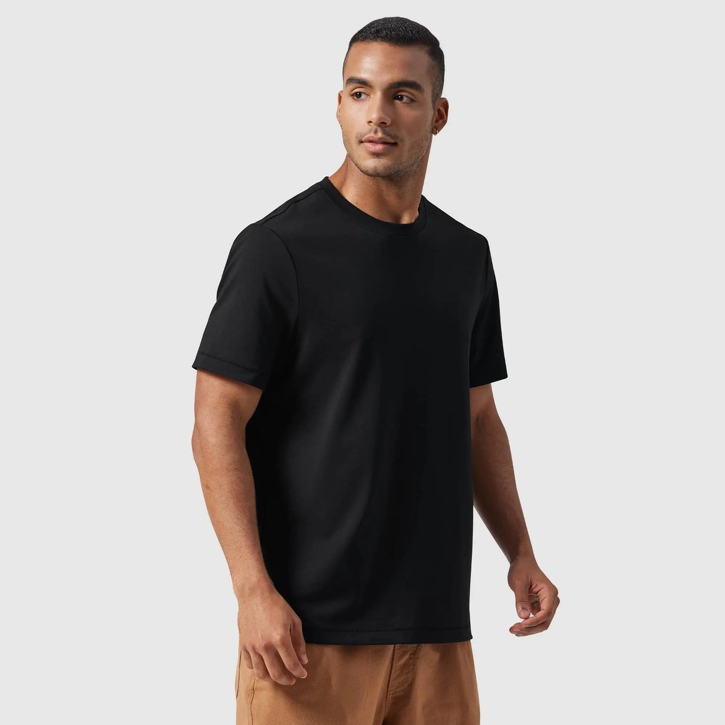 Ice Silk Herren Kurzarm-T-Shirt