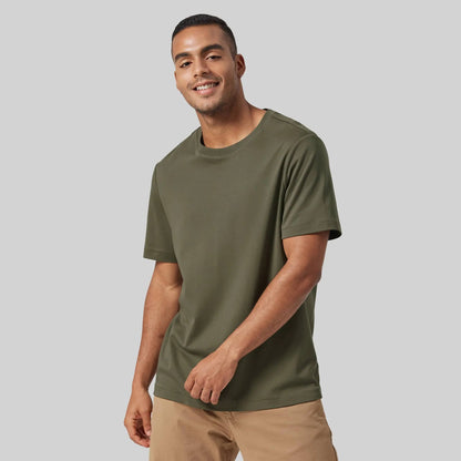 Ice Silk Herren Kurzarm-T-Shirt
