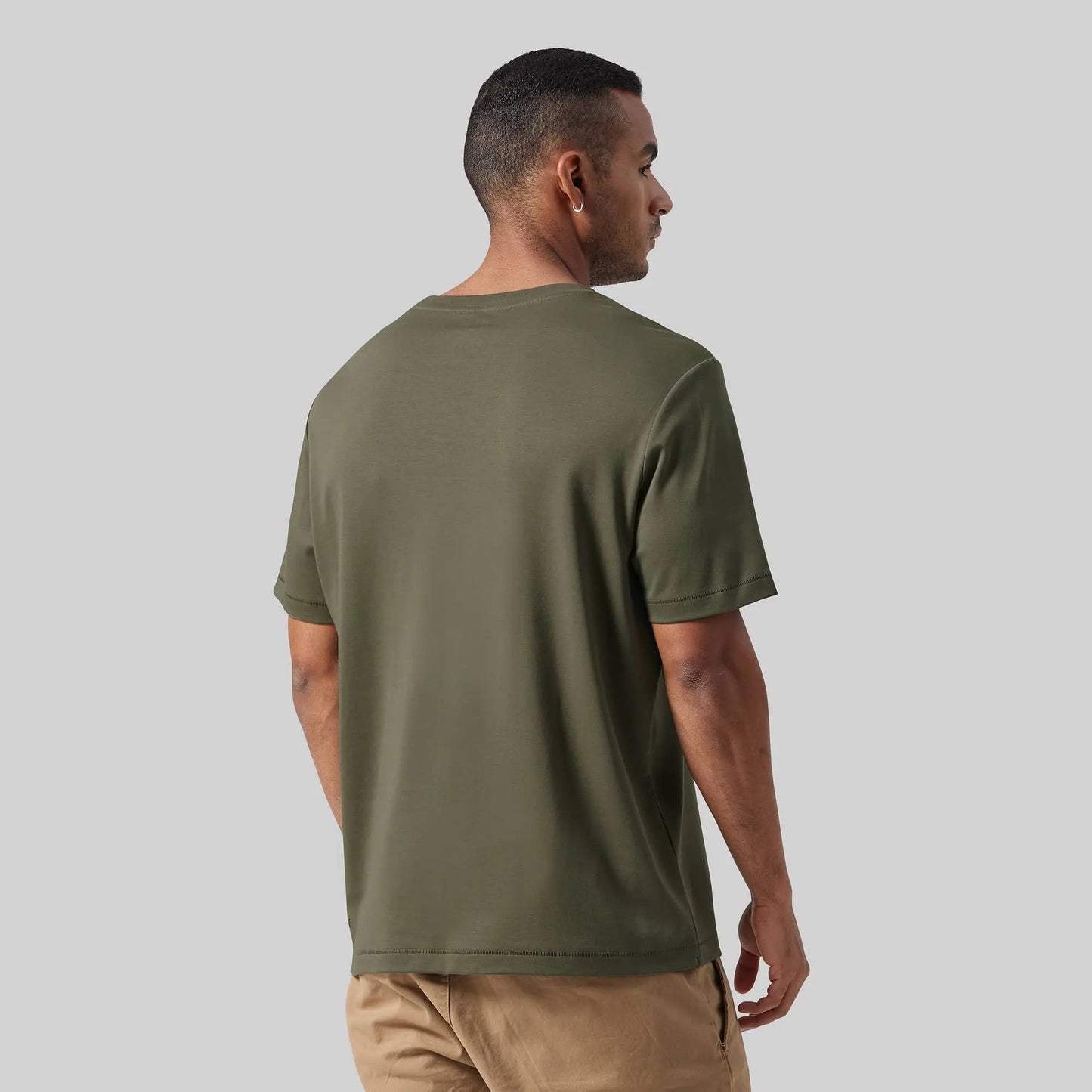 Ice Silk Herren Kurzarm-T-Shirt