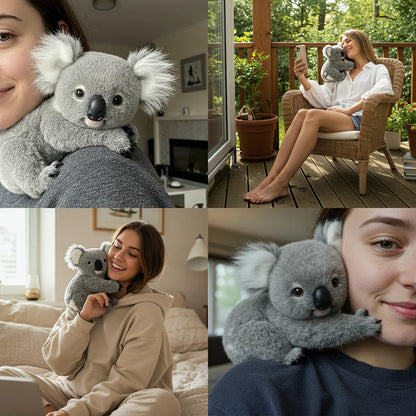 Heilende Papa-Koala-Puppe｜Gib dir eine sanfte Umarmung🌿