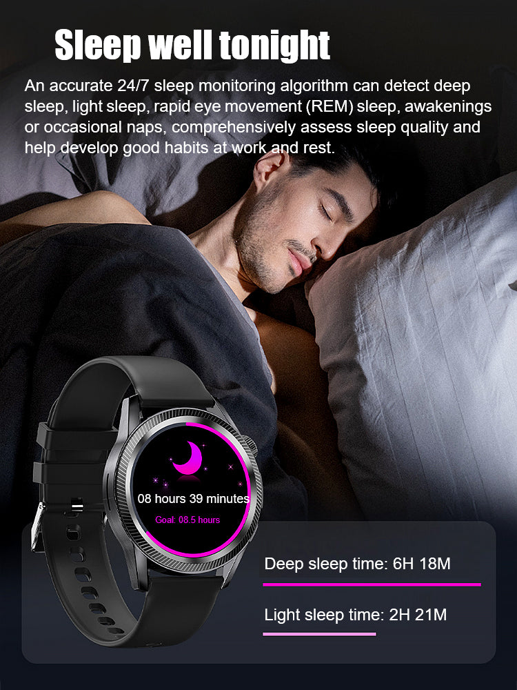 🔥【24-Stunden-Gesundheitscheck】Steel Band Watch4 Pro⌚Mount Sinai Hospital Arzt empfohlen
