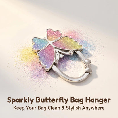 Butterfly Faltbarer Handtaschenhaken – Stilvoller, tragbarer, rutschfester Taschenhaken