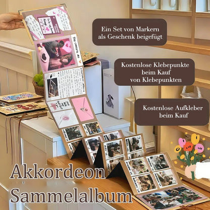✨Der Erinnerungsbewahrer: 230 cm Faltbares Scrapbook-Album 📚