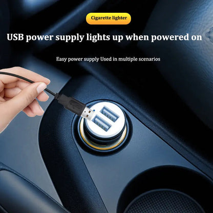 Wahnsinniges Car-Glow-Upgrade 🚗💡 USB-betriebene Ambient-Lichtfasern, die das Fahren bei Nacht in ein ganz neues Erlebnis verwandeln