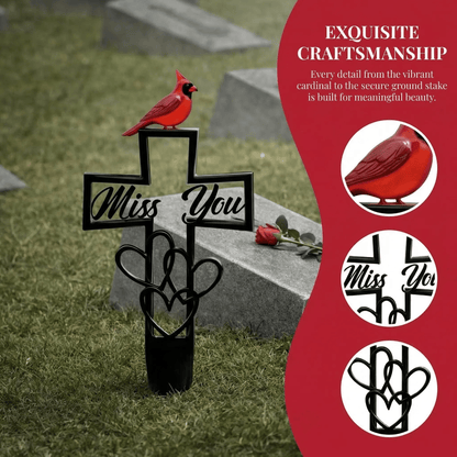 🐦LETZTER TAG DES SONDERVERKAUFS –💖Gedenktafel aus Metall für den Friedhof zum Gedenken✝️