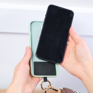 💖Telefongurt mit Reißverschlusstasche