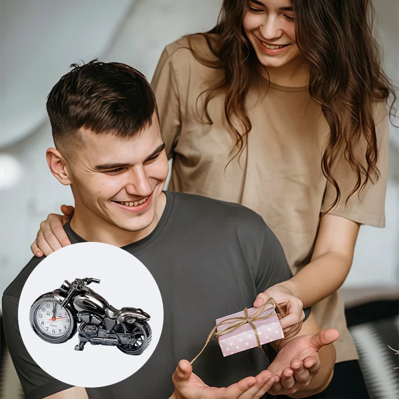 Kreativer F2-Motorrad-Wecker