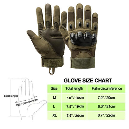 ⏰LAST DAY PROMOTION SAVE 49%🔥Taktische Vollfingerhandschuhe mit weichem Knöchelschutz