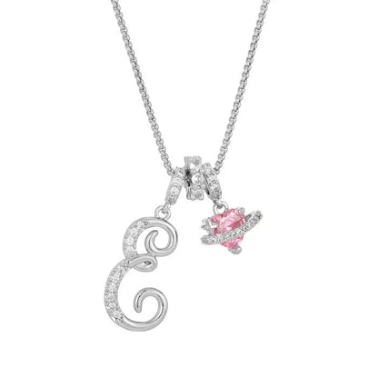 💖Letzter Tag 50 % Rabatt✨3-lagige Anhänger-Halsketten mit Initialen A-Z