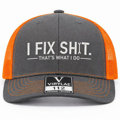 🛠️ LAST CHANCE: 49 % RABATT – „I Fix Shit“-Trucker-Cap – Lustige Mechaniker- & Handwerker-Kappe