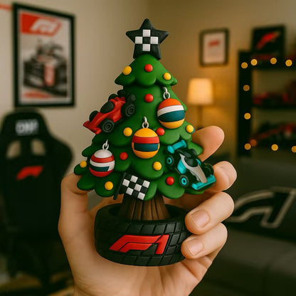 🎄🏎️ Mini-Weihnachtsbaum im F1-Team-Design