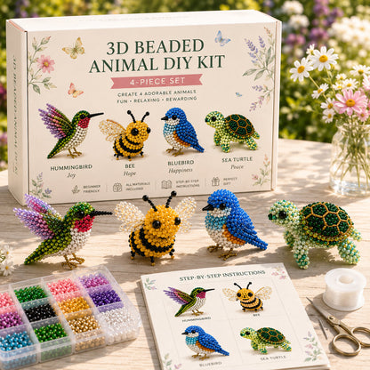 3D-Perlen-DIY-Kollektion: Tiere & Fabelwesen