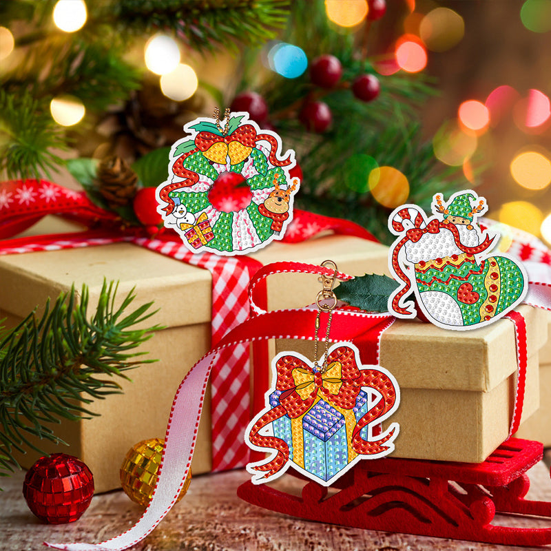 Design Weihnachts-Diamant-Malerei-Aufkleber-Set