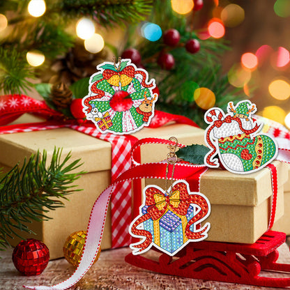 Design Weihnachts-Diamant-Malerei-Aufkleber-Set