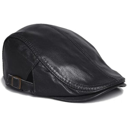 Zeitlos klassischer Stil Luxuriös weiche Lederkappe