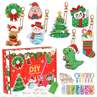 Design Weihnachts-Diamant-Malerei-Aufkleber-Set
