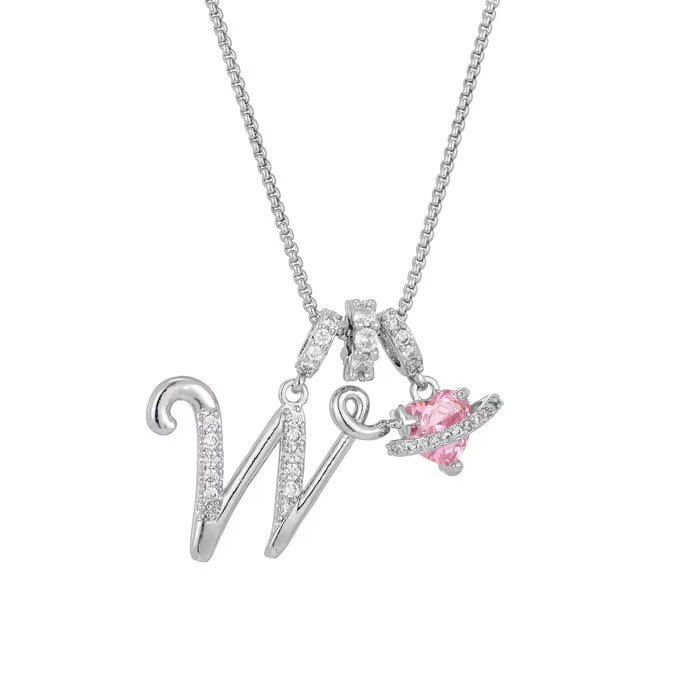 💖Letzter Tag 50 % Rabatt✨3-lagige Anhänger-Halsketten mit Initialen A-Z