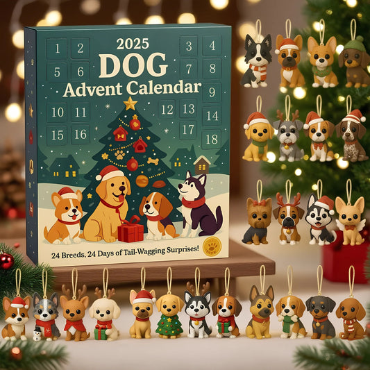 🔥Letzter Tag 49 % RABATT - Hunde-Adventskalender 2025🎄