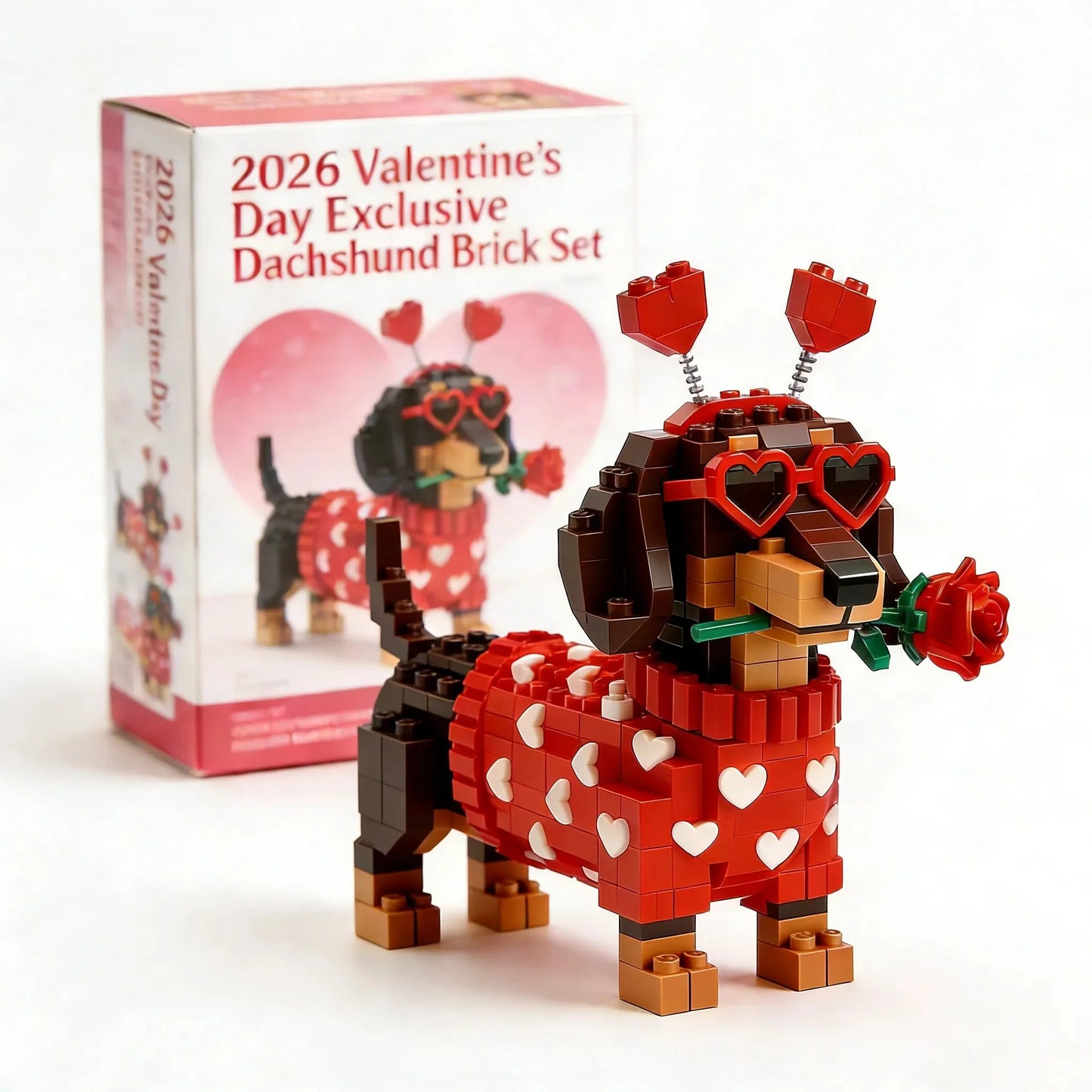 💖 Exklusives Dackel-Bausatz-Set zum Valentinstag 2026 🐕