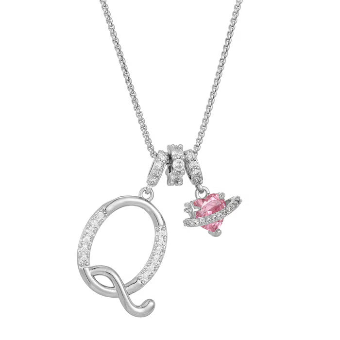 💖Letzter Tag 50 % Rabatt✨3-lagige Anhänger-Halsketten mit Initialen A-Z